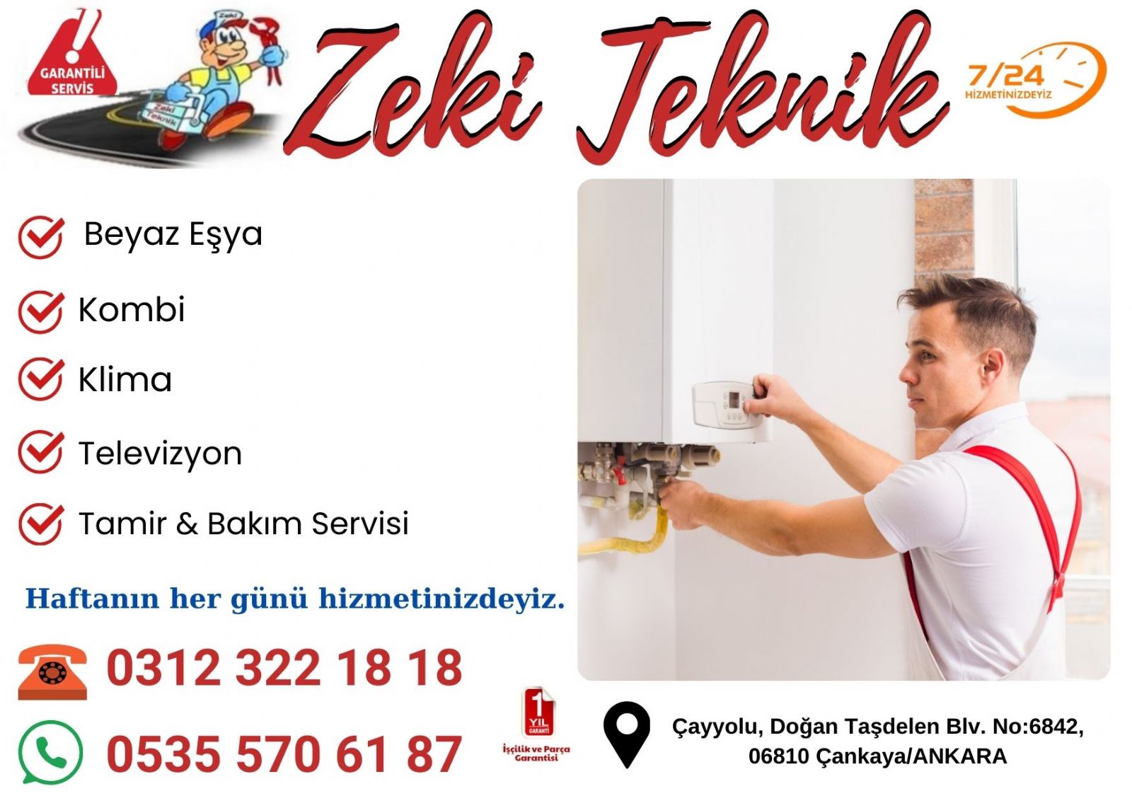 Ümitköy Kombi Tamircisi
